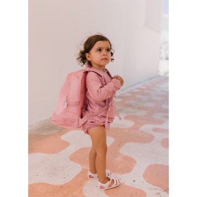 Monn&#x00EB;ka&#x20;&#x7C;&#x20;Mochila&#x20;infantil&#x20;anti-areia&#x20;Whale&#x20;Pink