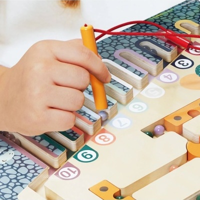 TopBright&#x20;Jogo&#x20;Magn&#x00E9;tico&#x20;Dinossauros&#x20;Eggs&#x20;Maze