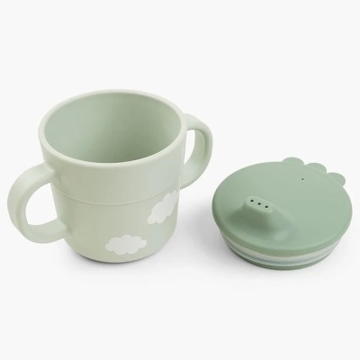 Done&#x20;by&#x20;Deer&#x20;&#x7C;&#x20;Conjunto&#x20;Primeira&#x20;Refei&#x00E7;&#x00E3;o&#x20;Happy&#x20;Clouds&#x20;3pc&#x20;-&#x20;Verde