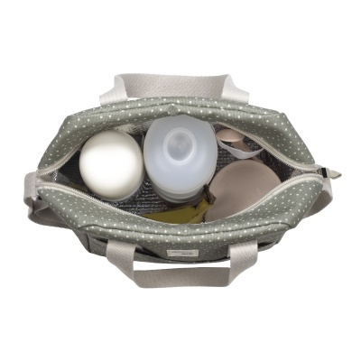 Walking&#x20;Mum&#x20;&#x7C;&#x20;Bolsa&#x20;T&#x00E9;rmica&#x20;Polka&#x20;Dot&#x20;Poppy&#x20;Moss
