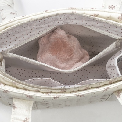 Walking&#x20;Mum&#x20;Bolsa&#x20;de&#x20;Passeio&#x20;Mimosa&#x20;-&#x20;Rosa&#x20;e&#x20;P&#x00E9;rola