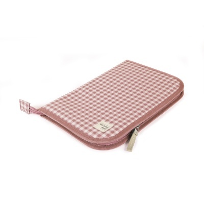 Walking&#x20;Mum&#x20;&#x7C;&#x20;Porta&#x20;Documentos&#x20;I&#x20;Love&#x20;Vichy&#x20;Pink&#x20;-&#x20;Rosa