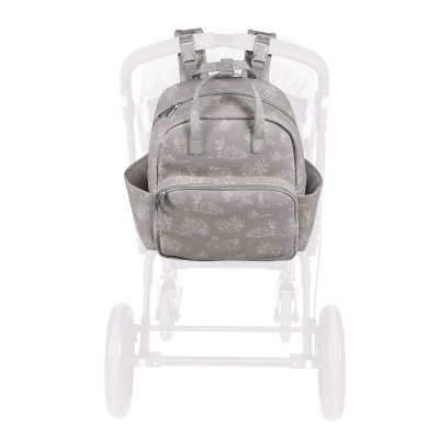 Pasito&#x20;a&#x20;Pasito&#x20;&#x7C;&#x20;Mochila&#x20;de&#x20;Maternidade&#x20;Toile&#x20;de&#x20;Jouy&#x20;Forest&#x20;-&#x20;Verde