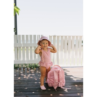 Monn&#x00EB;ka&#x20;&#x7C;&#x20;Mochila&#x20;infantil&#x20;anti-areia&#x20;Whale&#x20;Pink