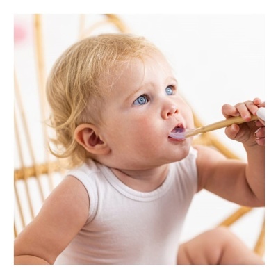 Nattou&#x20;&#x7C;&#x20;Conjunto&#x20;2&#x20;Colheres&#x20;Silicone&#x2B;Caixa&#x20;&#x2013;&#x20;Verde&#x2F;Laranja