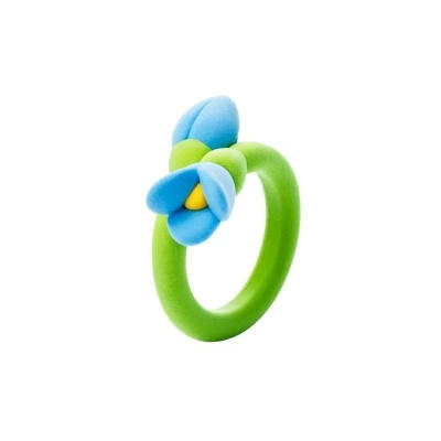 Hey&#x20;Clay&#x20;&#x7C;&#x20;Kit&#x20;de&#x20;Bijuteria&#x20;Bijou&#x20;Flower&#x20;Rings
