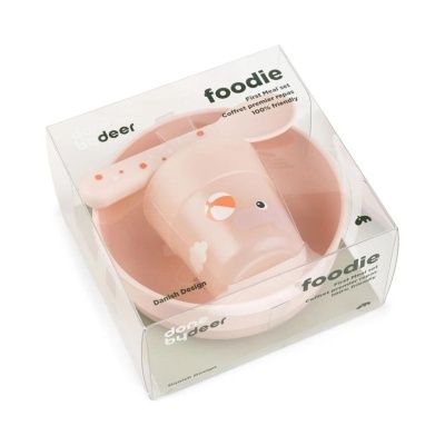 Done&#x20;by&#x20;Deer&#x20;&#x7C;&#x20;Conjunto&#x20;Primeira&#x20;Refei&#x00E7;&#x00E3;o&#x20;Playground&#x20;3pc&#x20;-&#x20;Rosa