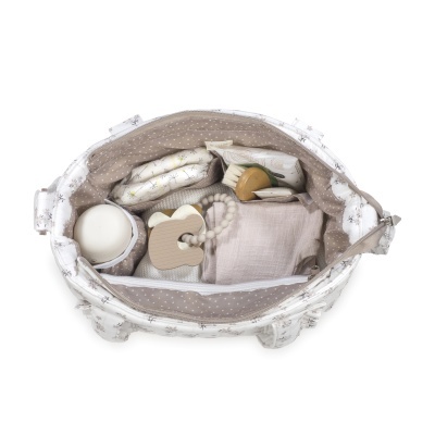 Walking&#x20;Mum&#x20;&#x7C;&#x20;Bolsa&#x20;de&#x20;Passeio&#x20;Botton&#x20;Flowers&#x20;-&#x20;P&#x00E9;rola