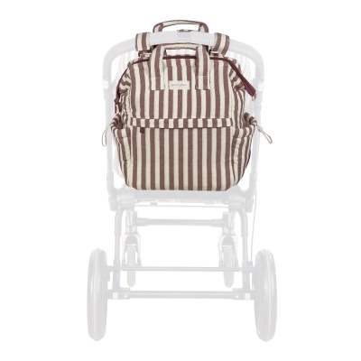 Pasito&#x20;a&#x20;Pasito&#x20;&#x7C;&#x20;Mochila&#x20;de&#x20;Maternidade&#x20;Cherry&#x20;Strips&#x20;-&#x20;Cereja