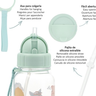 Tutete&#x20;&#x7C;&#x20;Garrafas&#x20;Com&#x20;Palhinha&#x20;500ml&#x20;Tr&#x00EA;s&#x20;Porquinhos