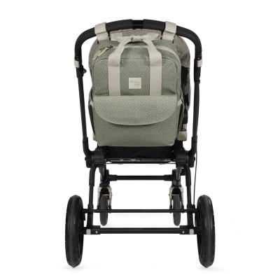 Walking&#x20;Mum&#x20;&#x7C;&#x20;Mochila&#x20;de&#x20;Maternidade&#x20;Polka&#x20;Dot&#x20;Poppy&#x20;Moss