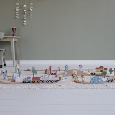 Little&#x20;Dutch&#x20;&#x7C;&#x20;Railway&#x20;Train&#x20;Xxl&#x20;Set&#x20;-&#x20;Starterkit