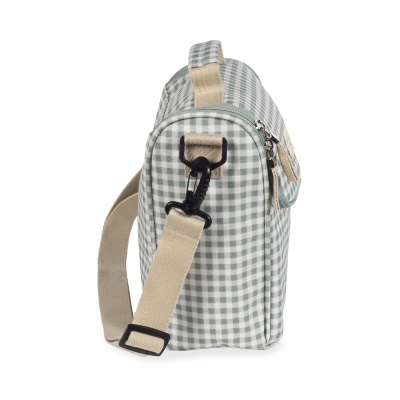 Walking&#x20;Mum&#x20;&#x7C;&#x20;Bolsa&#x20;T&#x00E9;rmica&#x20;I&#x20;Love&#x20;Vichy&#x20;-&#x20;Verde