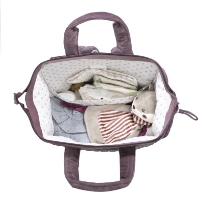 Pasito&#x20;a&#x20;Pasito&#x20;&#x7C;&#x20;Mochila&#x20;de&#x20;Maternidade&#x20;Cherry&#x20;Velvet&#x20;-&#x20;Bord&#x00F4;