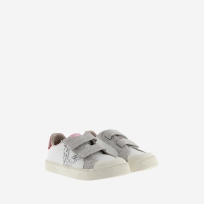 Victoria&#x20;Shoes&#x20;&#x7C;&#x20;Sapatilhas&#x20;Oliver&#x20;Efeito&#x20;Pele&#x20;Prata&#x20;Rosa