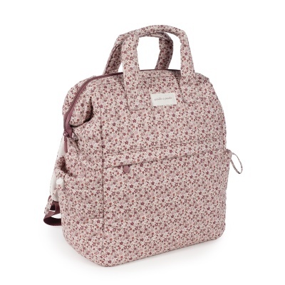 Pasito&#x20;a&#x20;Pasito&#x20;&#x7C;&#x20;Mochila&#x20;de&#x20;Maternidade&#x20;Cherry&#x20;Flowers&#x20;-&#x20;Rosa