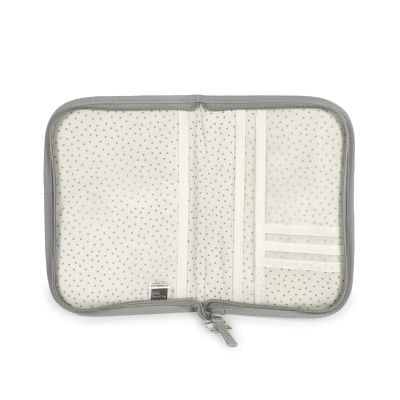 Walking&#x20;Mum&#x20;&#x7C;&#x20;Porta&#x20;Documentos&#x20;Beb&#x00E9;&#x20;Botton&#x20;Strips&#x20;-&#x20;Branco