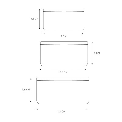 Tutete&#x20;&#x7C;&#x20;Conjunto&#x20;3&#x20;Caixas&#x20;para&#x20;Alimentos&#x20;Little&#x20;Red