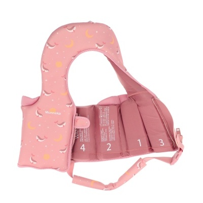 Monn&#x00EB;ka&#x20;&#x7C;&#x20;Colete&#x20;Flutuador&#x20;Whale&#x20;Pink&#x20;Learning&#x20;1&#x20;a&#x20;2&#x20;anos