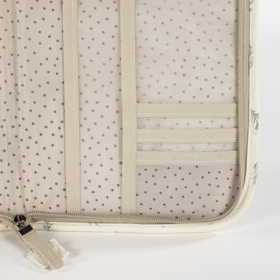 Walking&#x20;Mum&#x20;Porta&#x20;Documentos&#x20;Mimosa&#x20;-&#x20;Verde&#x20;e&#x20;P&#x00E9;rola