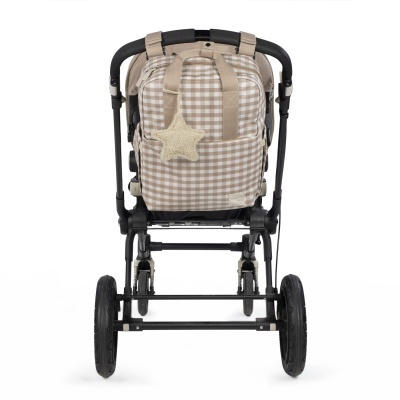 Walking&#x20;Mum&#x20;&#x7C;&#x20;Mochila&#x20;de&#x20;Maternidade&#x20;Caetana&#x20;Sand&#x20;-&#x20;Bege