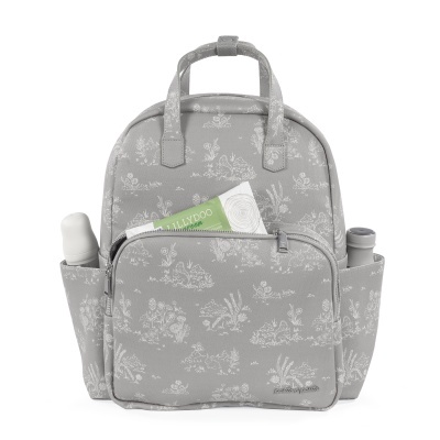 Pasito&#x20;a&#x20;Pasito&#x20;&#x7C;&#x20;Mochila&#x20;de&#x20;Maternidade&#x20;Toile&#x20;de&#x20;Jouy&#x20;Forest&#x20;-&#x20;Verde