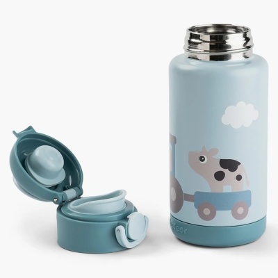 Done&#x20;by&#x20;Deer&#x20;&#x7C;&#x20;Garrafa&#x20;T&#x00E9;rmica&#x20;Tiny&#x20;Farm&#x20;340ml&#x20;-&#x20;Azul