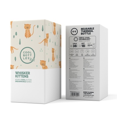 Cool&#x20;Bottles&#x20;&#x7C;&#x20;Kiddies&#x20;Whisker&#x20;Kittens&#x20;350ml