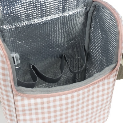 Walking&#x20;Mum&#x20;&#x7C;&#x20;Bolsa&#x20;T&#x00E9;rmica&#x20;I&#x20;Love&#x20;Vichy&#x20;-&#x20;Rosa