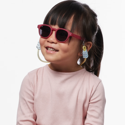 IZIPIZI&#x20;&#x7C;&#x20;&#x00D3;culos&#x20;Kids&#x20;&#x23;C&#x20;3-5&#x20;anos&#x20;Cranberry