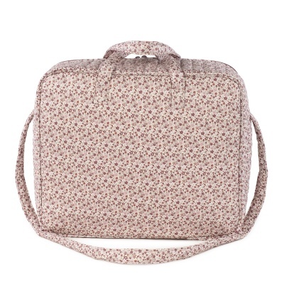 Pasito&#x20;a&#x20;Pasito&#x20;&#x7C;&#x20;Mala&#x20;Maternidade&#x20;Retangular&#x20;Cherry&#x20;Flowers&#x20;-&#x20;Rosa