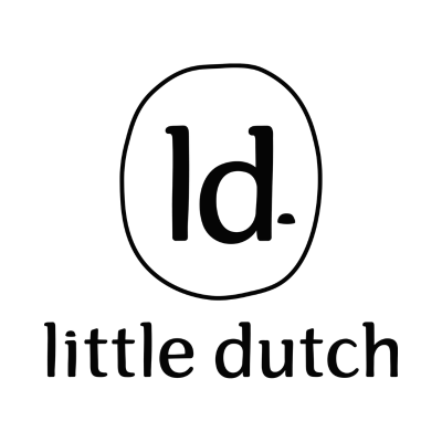 Logótipo 'ld.' dentro de círculo com texto 'little dutch'