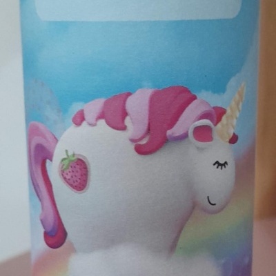 Spray Brumas de Ambiente Boles d'olor com unicórnio e texto unicorn DREAMS