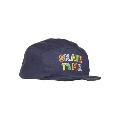 Boné azul escuro com bordado SKATE TIME