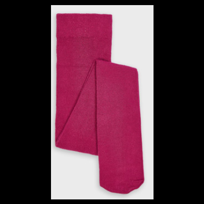 Meias rosa fúcsia em tecido macio sobre fundo cinzento claro