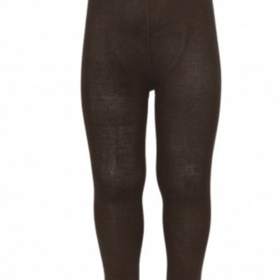 Meia-calça castanha escura em fundo branco