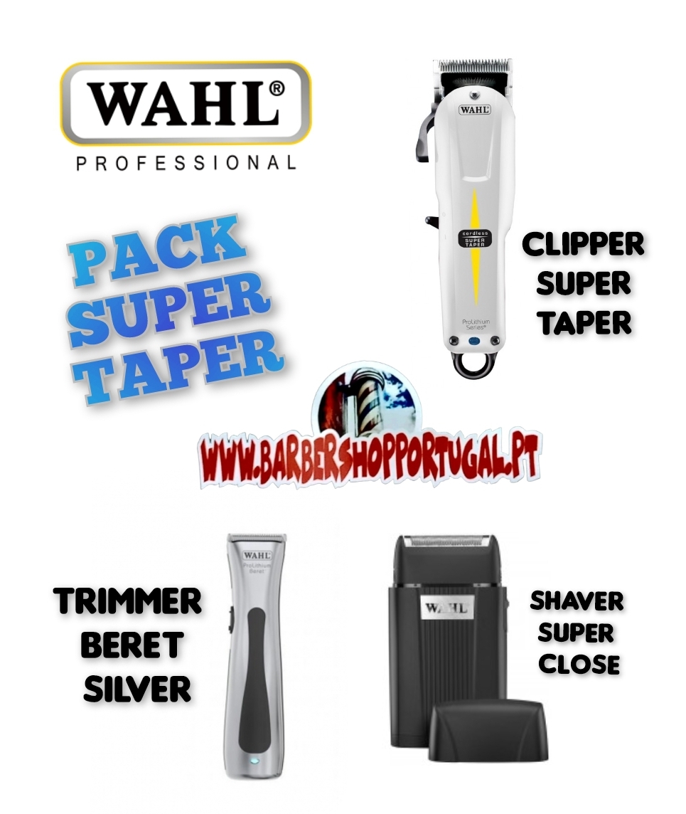 Promoção WAHL Professional com cortador, aparador e barbeador