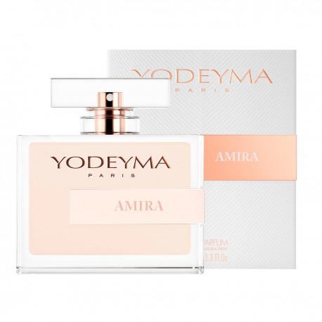 Frasco de perfume YODEYMA PARIS AMIRA com caixa