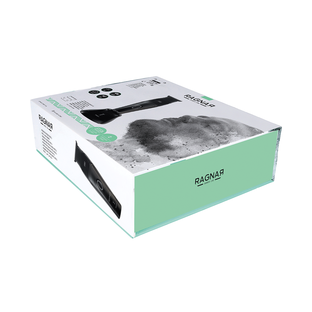 Caixa do microfone RAGNAR RMT-960 preto em fundo branco e verde