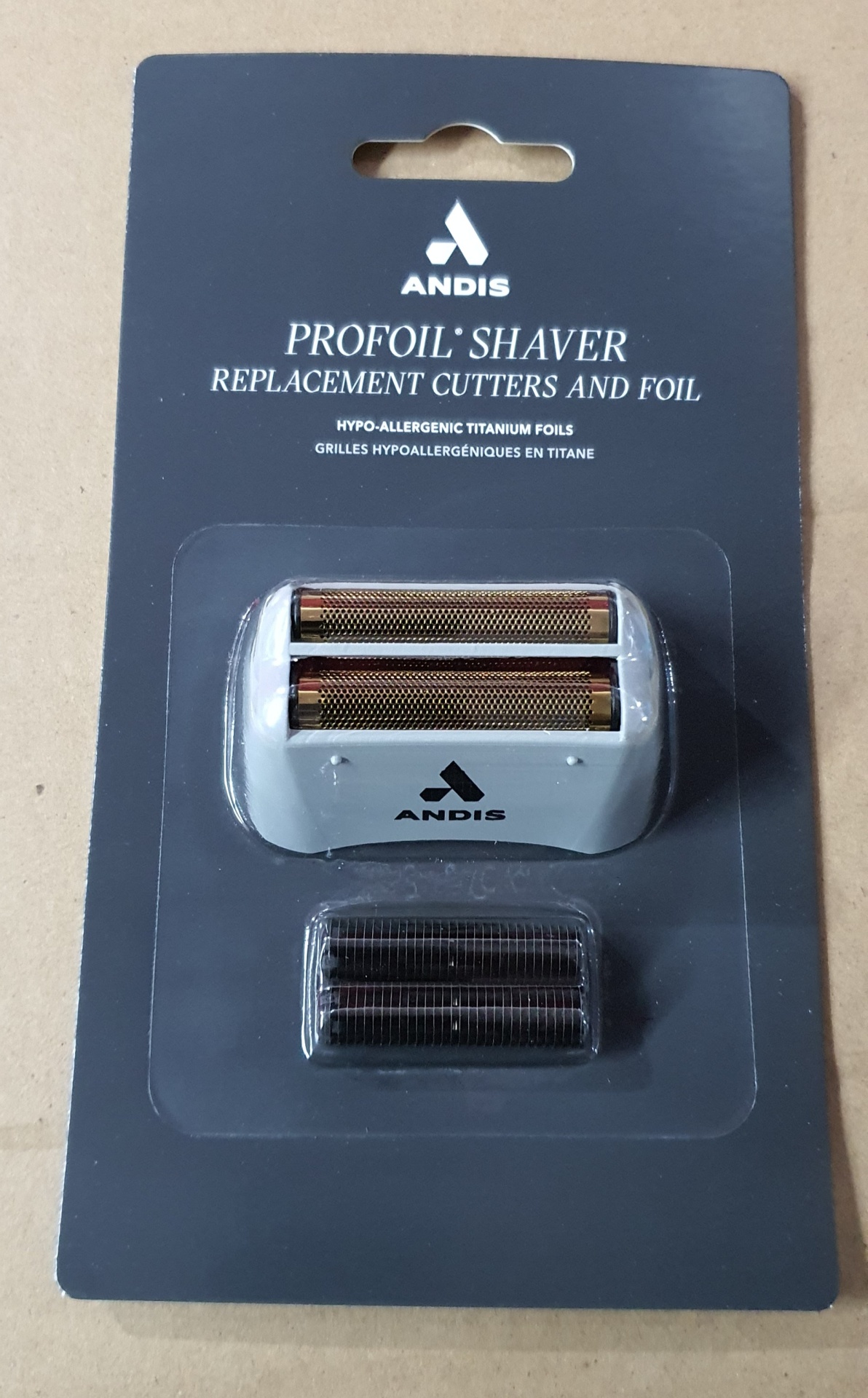 Pack reposição cortadores e lâminas para barbear ANDIS PROFOIL SHAVER.