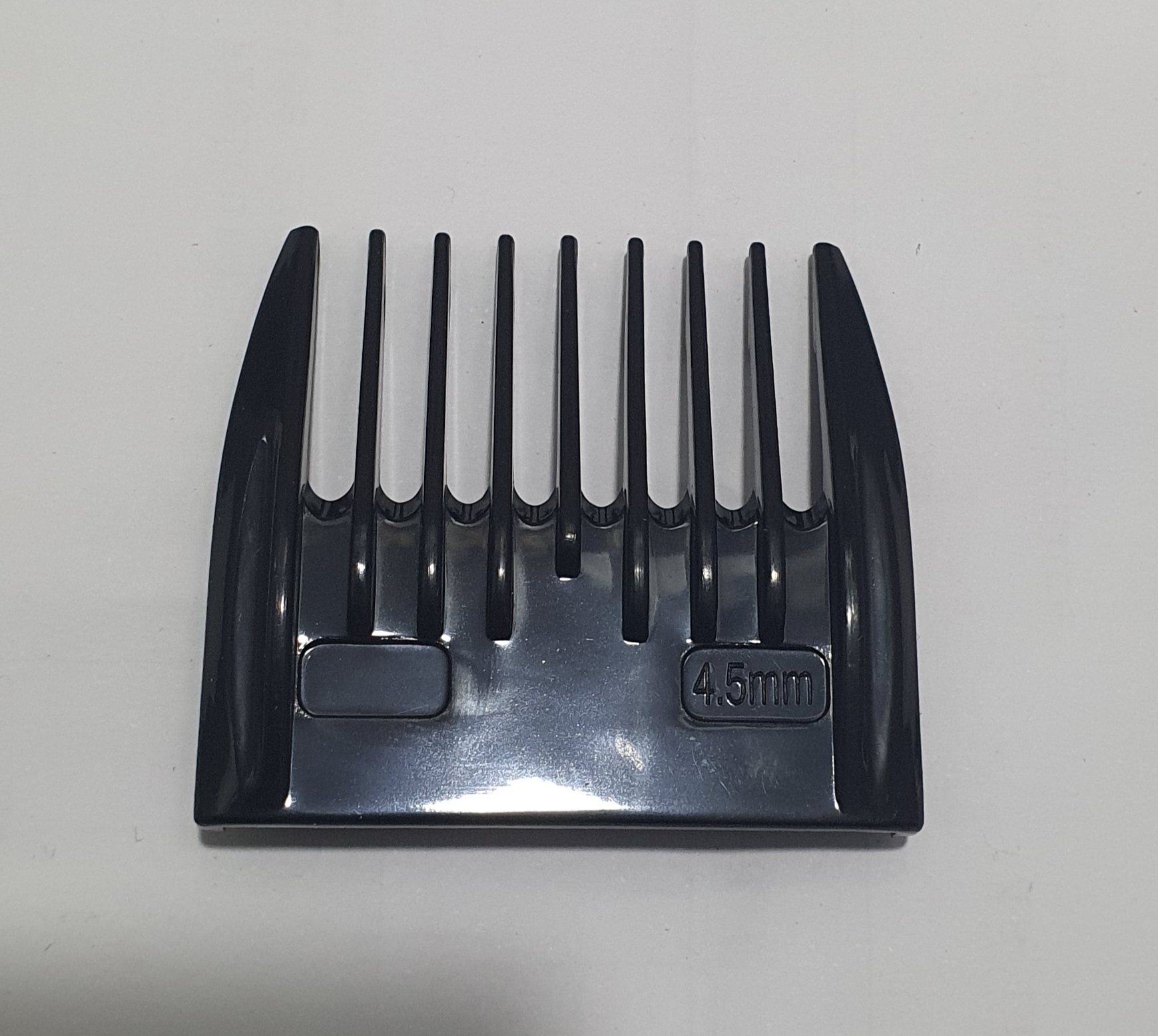 Pente de máquina para cortar cabelo preto 4.5mm