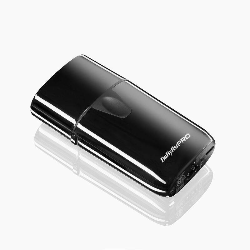 Aparelho elétrico preto BaBylissPRO compacto com superfície brilhante