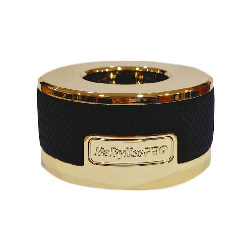 Anel dourado e preto com texto 'Re.ByllissPRO'