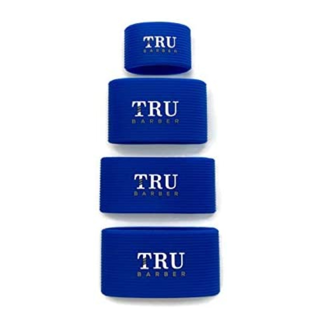 Prototores azuis para máquinas de barbear TRU BARBER