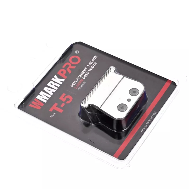 Cabeça de corte metálica para máquina de barbear em embalagem blister