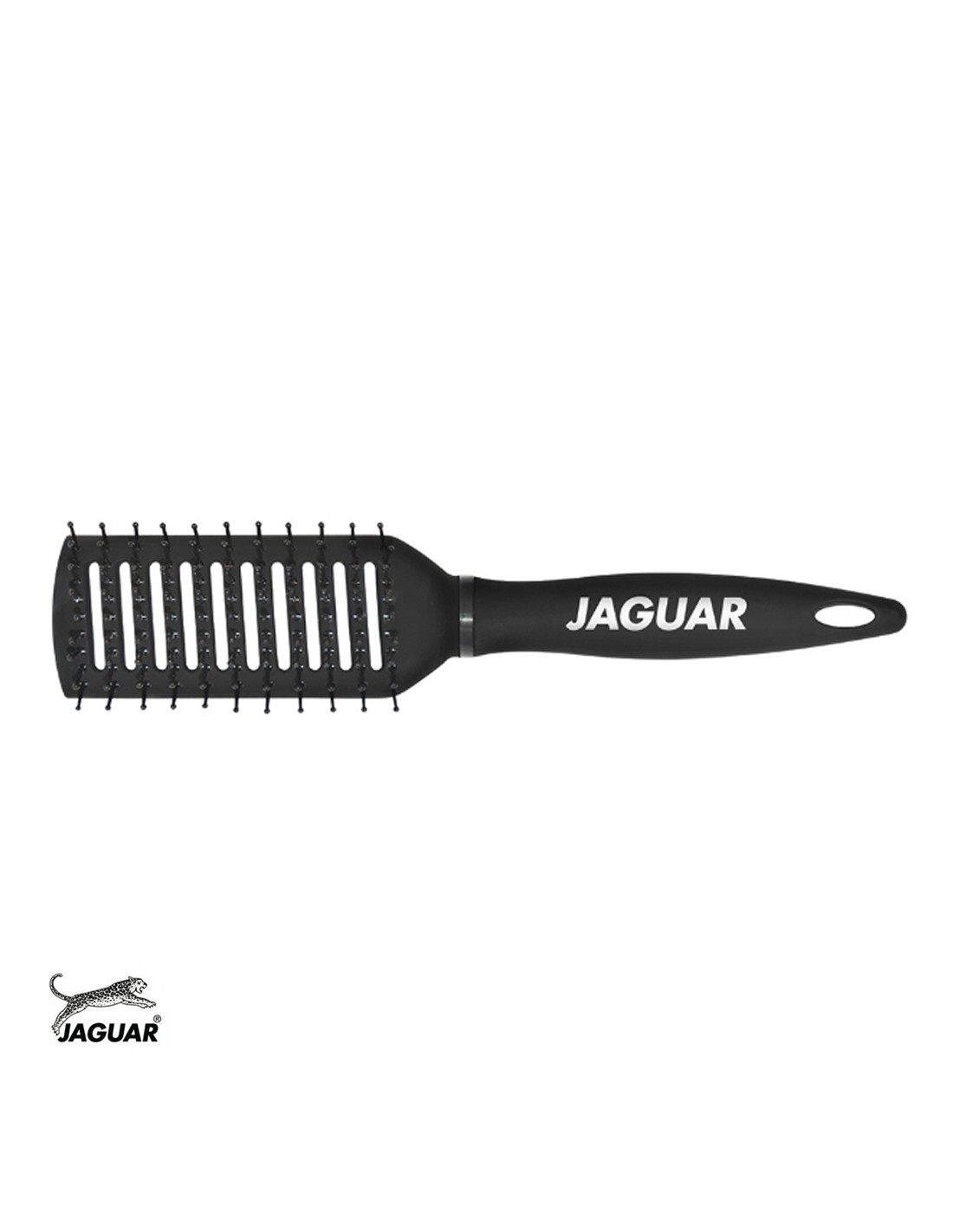 Escova de cabelo preta ventilada da marca JAGUAR