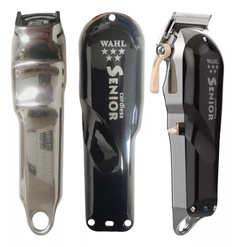 Máquinas de cortar cabelo WAHL SENIOR em preto e prata