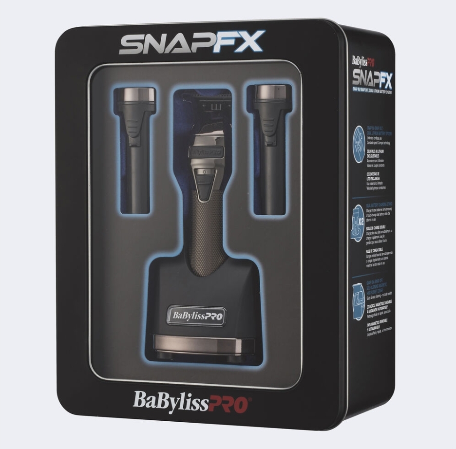 Embalagem de ferramentas para corte de cabelo BaByliss PRO SNAPFX