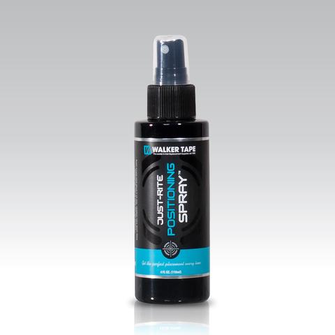 Frasco preto de spray WALKER TAPE JUST-RITE POSITIONING SPRAY