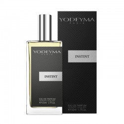 Frasco de perfume Yodeyma Instint com caixa preta